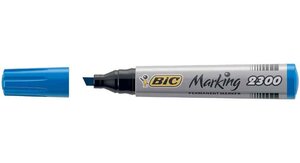 Marqueur Permanent MARKING 2300 Pte Biseau Large Bleu BIC
