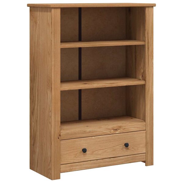 vidaXL Bibliothèque 80x35x110 cm Bois de pin massif Assortiment Panama