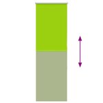 vidaXL Store enrouleur occultant largeur du tissu 50 7 cm polyester