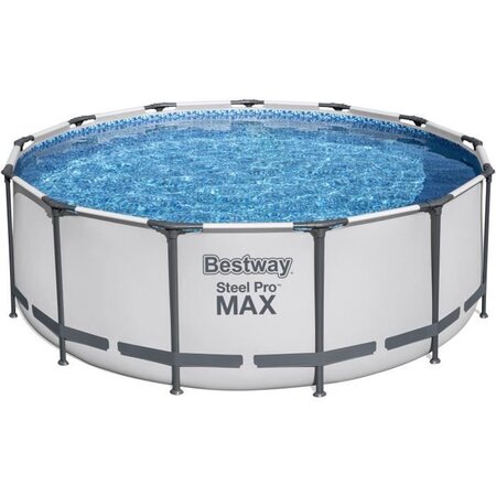 BESTWAY Piscine hors sol ronde Steel Pro Max Pool Set 396x122cm 5618W