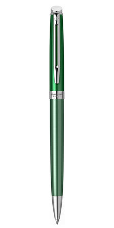 Waterman hemisphere stylo bille  château vert  recharge bleue pointe moyenne  coffret cadeau