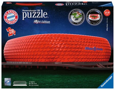 Ravensburger Puzzle 3D Stade Allianz Arena illuminé