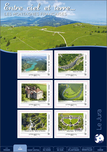 Collector - Entre ciel et terre... Les montagnes françaises - Le Jura