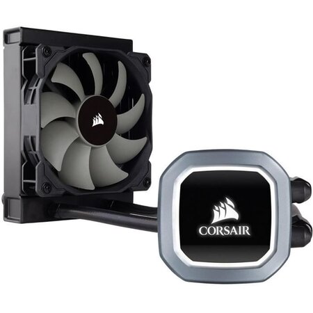 CORSAIR  Hydro Series, H60, 120mm Radiator, Single 120mm PWM Fan, Liquid CPU Cooler ( CW-9060036-WW)