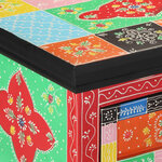 vidaXL Table console avec tiroir Multicolore 100 x 30 x 75 cm