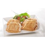 Domo appareil à croque-monsieur 1200 w blanc do9046c