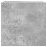 vidaXL Ensemble de meubles TV 4 Pièces Gris béton Bois d'ingénierie