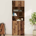 vidaXL Meuble mural Bois ancien 80 x 42.5 x 40 cm Bois d'ingénierie