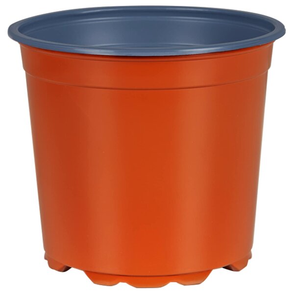 vidaXL Pot à fleurs 100 Pièces Céramique Ø 15 x 13 cm Plastique