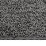 vidaXL Tapis shaggy antidérapant Gris 140x200 cm