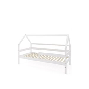 YappySole - Lit cabane 200x90 cm - Blanc