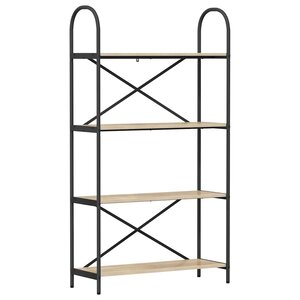 vidaXL Étagère Chêne Sonoma 80 x 30 x 146 cm Bois d'ingénierie