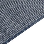 vidaXL Tapis à tissage plat d'extérieur 80x150 cm Bleu