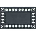 Support caoutchouc pour paillasson 53 x 23 cm