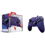 Manette filaire PDP Camouflage Violet pour Switch