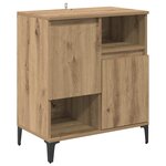 vidaXL Buffet Chêne artisanal 60 x 35 x 70 cm Bois d'ingénierie