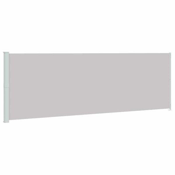 vidaXL Auvent latéral rétractable de patio 200x600 cm Gris