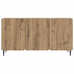 vidaXL Meuble TV 99 x 34 5 x 52 cm Chêne artisanal Bois d'ingénierie