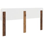 vidaXL Tête de lit Bois Ancien 180 cm Bois d'ingénierie