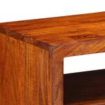 vidaXL Meuble TV multicolore 110x30x40 bois d'acacia massif