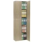 vidaXL Armoire de bureau Chêne sonoma 60x32x190 cm Bois d'ingénierie