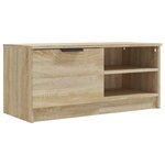 vidaXL Meubles TV 2 Pièces Chêne sonoma 80x35x36 5 cm Bois d'ingénierie