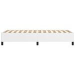 vidaXL Cadre de lit sans matelas blanc 100x200 cm similicuir