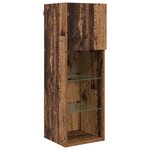 vidaXL Unité murale de TV 6 Pièces Bois Ancien Bois d'ingénierie