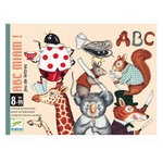 Jeux de cartes de lettres ABC Miam