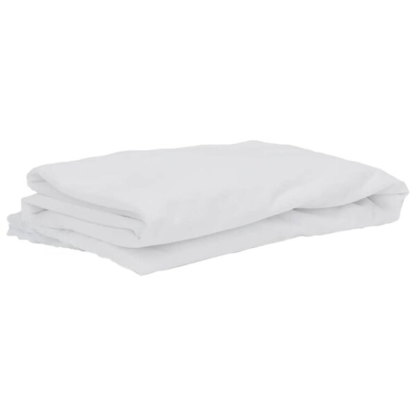 vidaXL Protège-matelas blanc 180x200 cm imperméable