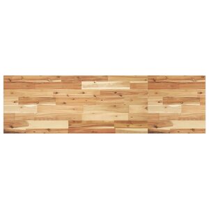 vidaXL Dessus de table rectangulaire 120x40x2 cm bois massif d'acacia