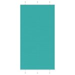 vidaXL Store plissé vert pétrole 110x200cm largeur du tissu 109 4cm