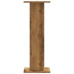 vidaXL Supports pour plantes 2 Pièces chêne artisanal bois d'ingénierie