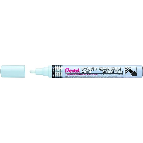 Marqueur Peinture MMP10 Pointe Ogive 2 5 mm Blanc PENTEL