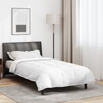 vidaXL Couettes et duvets Blanc 140 x 220 cm Bas