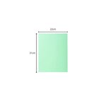 Paquet De 100 Sous-chemises Super 60 - 22x31cm - Vert Clair - X 10 - Exacompta