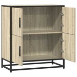 vidaXL Buffet chêne sonoma 68x35x76 cm bois d'ingénierie