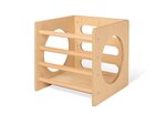 Cube d'escalade bois naturel Kari