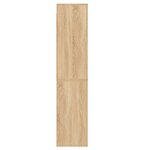 vidaXL Buffet haut Chêne sonoma Bois d'ingénierie