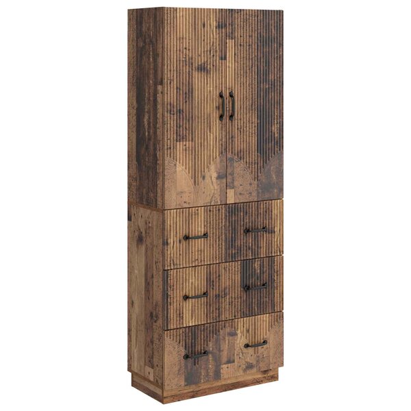 vidaXL Ensemble de Meubles 2 Pièces Bois ancien 66 x 34 5 x 87 cm