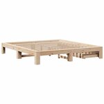vidaXL Cadre de lit sans matelas 180x200 cm bois massif de pin