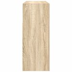 vidaXL Buffet Chêne Sonoma 116 x 30 x 75 cm Bois d'ingénierie