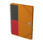 MEETINGBOOK B5 160P 90g lignée 6MM couverture polypro OXFORD