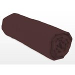Drap-housse 160 x 200+25 cm - Marron