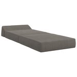 vidaXL Canapé-lit pliable Gris clair 60 x 70 x 41 cm Tissu