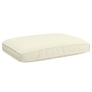 vidaXL Coussin de Pallet pour Siège Crème 120x80x12 cm Tissu Oxford