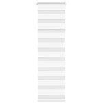 vidaXL Store zèbre blanc 50x150 cm largeur du tissu 45 9 cm polyester