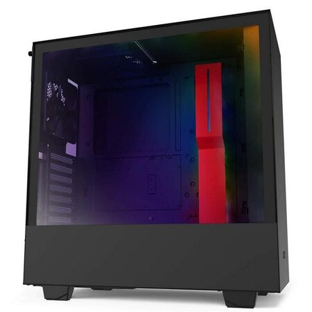 NZXT H510i Verre trempé USB 3.1 RGB Noir-Rouge