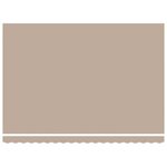 vidaXL Auvent Rétractable Beige 450 × 350 cm Tissu et Aluminium