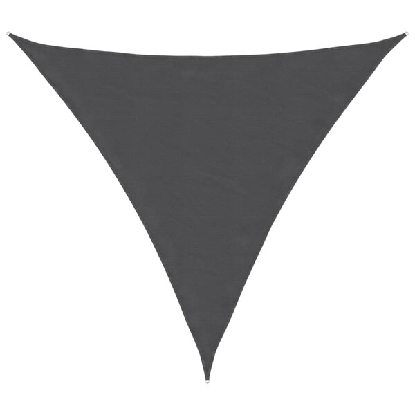 vidaXL Voile d'ombrage anthracite 2x2x2 m 100   polyester oxford